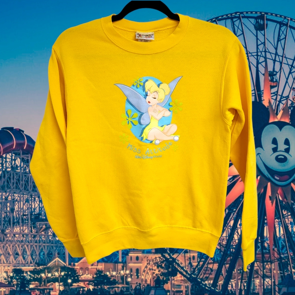 Vintage Walt Disney Kids Tinker Bell Sweatshirt